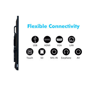 55/65/75/86/<span class=keywords><strong>100</strong></span> 인치 손가락 멀티 터치 스크린 스마트 보드 LCD 디스플레이 회의실 전자 디지털 상호 작용 화이트 보드 - Product Image 6