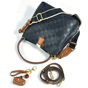 กระเป๋าถือสามชิ้นสำหรับผู้หญิงกระเป๋าพาดลำตัวอเนกประสงค์พิมพ์ลายสไตล์ใหม่ - Product Image 6