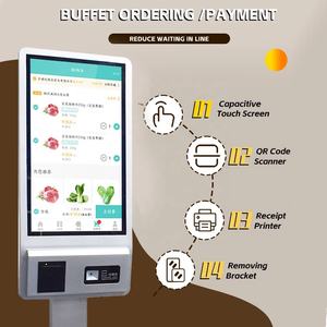 Quiosco de pago de autoservicio con pantalla táctil grande de 32 pulgadas, centro comercial, pedido automático, quiosco todo en uno, - Product Image 5