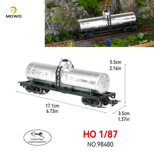1/87 スケール タンクローリー 模型 鉄道模型 ジオラマ用 砂場 ミニチュア 風景素材 - Product Image 3