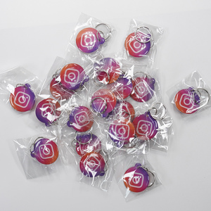 Biểu Tượng Tùy Chỉnh 30Mm 13.56Mhz <span class=keywords><strong>NFC</strong></span> <span class=keywords><strong>Epoxy</strong></span> Keychain Instagram <span class=keywords><strong>NFC</strong></span> Tap Keyfob <span class=keywords><strong>Tag</strong></span> Cho Doanh Nghiệp - Product Image 3