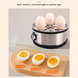 เครื่องต้มไข่ไฟฟ้า 1-7 ฟอง 200 วัตต์ เครื่องนึ่งไข่สำหรับเด็กและครอบครัว - Product Image 4