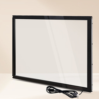 15-Inch 10-Point IR Waterproof Aluminum+Plastic Touch Screen Gaming Monitor with Multi-Touch USB Interface-Black 4:3 in Stock