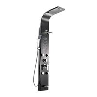 Panneau de douche en acier inoxydable 304, douche à effet pluie et cascade, ensemble de douche pour salle de bain, systèmes de douche, montage mural