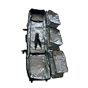 Sac à snowboard à roulettes grande capacité <span class=keywords><strong>TN</strong></span> 100L, style graffiti, étanche, avec séparation sec/humide, pour équipement professionnel - Product Image 3