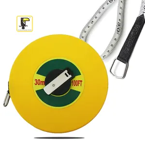 30M Long Soft Fiberglass Tape Measure Retractable Measuring For Body Fabric Sewing Tailor Cloth