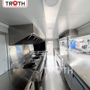 トゥルースモバイルピザアイスクリームコーヒーファストフードトラックフルキッチンストリートレストランバーガーフードトラック - Product Image 6