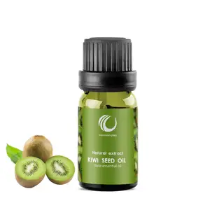 2023 Date fraîche pressée à froid 100% Pure Carrier Oil 100ml Huile de graines de kiwi biologique pour les cosmétiques de soins de la peau Anti-âge