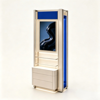 Meubles de présentation sur mesure pour lunettes, style moderne, pour magasins d'optique : Vitrines décoratives personnalisées pour lunettes