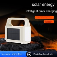Nuevo Banco de Energía Solar de Carga Rápida de 22.5W y 20000mAh, Cargador Portátil con 3 Cables Integrados y LED para Emergencias y Campamentos al Aire Libre