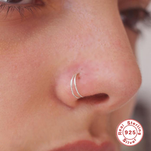Anneau de nez personnalisé ROXI en argent sterling S925 pour piercing corporel - Product Image 4