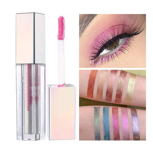 Fard à paupières liquide personnalisé, brillant, scintillant, effet marbre, cosmétique romantique à l'oiseau - Product Image 3