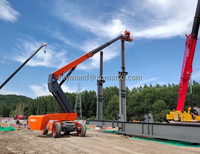 DINGLI BA20CRT2 Brand New Articulated Boom Lift 20.15m Hauteur de travail 10.53m Plage de fonctionnement 380V Steel Mobile Aerial Retail