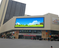 Mur vidéo publicitaire numérique LED P3 HD fixe pour centre commercial, extérieur, avec animation, haute luminosité, pour utilisation en métro
