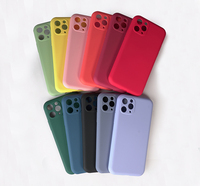 Funda de teléfono de silicona líquida ecológica, para iphone 11