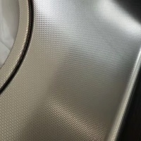 Évier de cuisine en acier inoxydable 304 fait main, embossage nid d'abeille coréen, à encastrer sous plan, avec trou de vidange de 162 mm, fournisseur d'usine