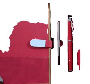 New Luxury <b>Notebook</b> Gift <b>Set</b> Top PU Leather Premium Office Product for Business Promotions - Product Image 4