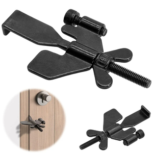 Cerradura de Puerta de Zinc con Privacidad y Seguridad Extra, Cerradura Antirrobo para Viajes, Cerradura de Seguridad Interior para Casas, Apartamentos y Hoteles - Product Image 3