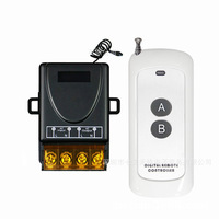 Interruptor Inalámbrico de Alta Potencia de 220V con Control Remoto para Lámparas, Puertas y Ventanas con Función de Encendido/Apagado