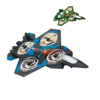 Avion télécommandé RC Avion de Juguete LED pour enfants et adultes, avion de chasse à vol stationnaire, jouet à réaction