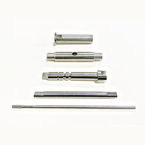 Composants mécaniques sur mesure en acier inoxydable SUS usinés par tournage CNC et filetage par tête motorisée pour équipements d'automatisation industrielle - Product Image 1