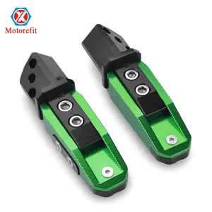 RTS สำหรับคาวาซากิ Z750 Z800 ZX6R Z1000 Z900 ZX9R ZX10R ZX14R นินจา VS <span class=keywords><strong>650</strong></span> ER6F <span class=keywords><strong>ER6N</strong></span> ที่วางเท้าด้านหลัง CNC หมุดวางเท้าด้านหลัง - Product Image 1