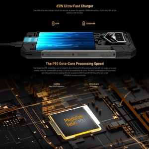 Nuevo Teléfono Resistente <span class=keywords><strong>Doogee</strong></span> <span class=keywords><strong>S89</strong></span> <span class=keywords><strong>Pro</strong></span> con Cámara de Visión Nocturna, 8 GB + 256 GB, Ocho Núcleos, Pantalla de 6.3 Pulgadas, Android 12 - Product Image 5