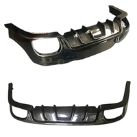 Lame de pare-choc arrière pour Porsche Panamera 970, protection en Fiber de carbone modifiée, pièces pour voiture de 10 à 16 ans