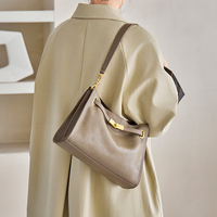 Fournisseur Premier de Sacs à Main Cuir Plein Grain Custom OEM Design Luxe Sac à Épaule Cuir de Vache pour Femme