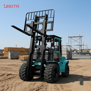 מיוצר בסין, מכירה חמה, מלגזה דיזל 3.5-5 טון 4X4 לכל סוגי השטח, מלגזה לשטח קשה - Product Image 6