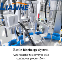 Machine de remplissage semi-automatique de liquide pour eau de Cologne, en acier inoxydable SUS304, avec plateau tournant, pour parfum
