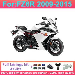 Kit Completo de Carenado para Motocicleta Compatible con <span class=keywords><strong>Yamaha</strong></span> FZ6R 2009-2015 <span class=keywords><strong>FZ</strong></span> <span class=keywords><strong>R6</strong></span> 2009 2010 2011 2012 2013 2014 2015, Kits de Carenados para Carrocería - Product Image 3