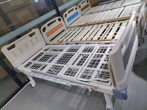 Ziekenhuishandleiding <span class=keywords><strong>Semi</strong></span> Fowler Bed Twee Functie Ziekenhuisbed Verstelbaar Patiëntenzorgbed Met Matras - Product Image 6