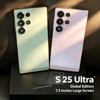Smartphone S25 Ultra 5G 512 Go Débloqué, Caméra Arrière 108MP, Processeur Octa-Core, Écran Résolution 2K, Compatible CDMA LTE, Version Anglaise