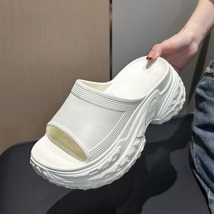 Pantuflas antideslizantes para interiores y exteriores, suaves y ecológicas, cómodas y aptas para todas las estaciones, con suela gruesa. - Product Image 2