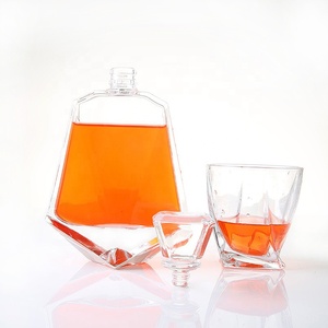 Produzione Super selce 1 litro di Rum Tequila Patron liquore liquore bottiglie di vetro con tappo di sughero - Product Image 3