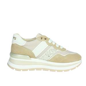 Sneakers Donna Keys K 10571 Beige con Plateau Chunky - Product Image 4