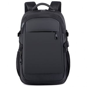 Sac à dos d'école Oxford en PU imperméable personnalisé en gros pour usine BSCI, sac à dos d'affaires pour ordinateur portable 4 pouces avec port USB - Product Image 2