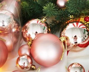 Vente directe d'usine, gamme complète et personnalisation forte, ensembles de boules en plastique suspendues pour décoration de sapin de Noël de 8 cm - Product Image 6