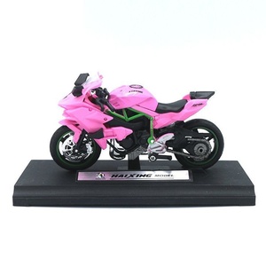 โมเดลรถมอเตอร์ไซค์โลหะผสมสำหรับตกแต่งเค้ก ของเล่นรถมอเตอร์ไซค์สำหรับผู้หญิง พร้อมกล่องสีสันสวยงาม - Product Image 3