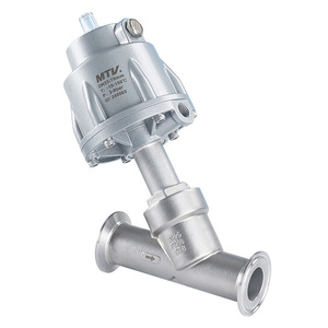วาล์วควบคุมลมแบบมีหน้าแปลน Mingtian Technology ทำจากสแตนเลส 304 ทนแรงดัน 16 บาร์ สำหรับควบคุมไอน้ำ น้ำ และน้ำมัน - Product Image 1