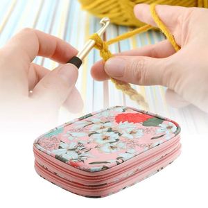 Knitting Storage Bag Empty <b>Crochet</b> <b>Hooks</b> Bag Zipper Storage Organizer Bag for <b>Crochet</b> Needles Knitting Tools Accessories - Product Image 6