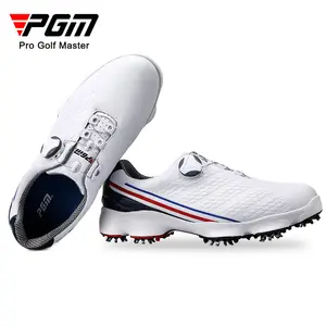 PGM Sepatu Golf Pria Antiair, Sepatu Golf Antiselip, Anti Air, Ringan, Anti Air, Paku, Sepatu Golf