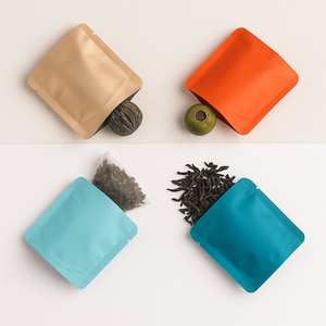 ถุงอลูมิเนียมฟอยล์ขนาดเล็ก8x8 + 2ซม. ปิดผนึก3ด้านสูญญากาศทรงสี่เหลี่ยมขนาดเล็กสำหรับอาหารชาและอาหารทารกอมยิ้มปั๊มร้อนสำหรับตัวอย่าง - Product Image 5