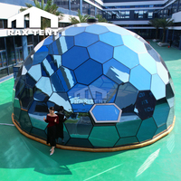 RAXTENT 8M Geodome isolé Maison Igloo en verre pour Glamping Cabin Hotel