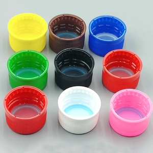 <b>28mm</b> Diameter Plastic Bottles Cap Food Grade Beverage Cover Cap Custom Screw Cap - Product Image 6