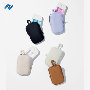 Tùy Chỉnh Thiết Kế Đa Năng <span class=keywords><strong>Neoprene</strong></span> Pouch Thân Thiện Với Môi Đồng Xu Ví Màu Đen Nhỏ <span class=keywords><strong>Neoprene</strong></span> Pouch Cho Máy Ảnh Túi Mỹ Phẩm-Trường Hợp Chỉ - Product Image 1