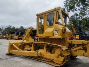 Bulldozers d'occasion haute performance CAT D7G Bulldozer sur chenilles d'occasion Caterpillar D7G engins de terrassement utilisés en Stock - Product Image 6