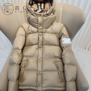 Nouvelle veste d'hiver pour femme, imperméable, à manches courtes, avec capuche, légère, chaude, en <span class=keywords><strong>duvet</strong></span>, vêtement d'extérieur tendance - Product Image 6