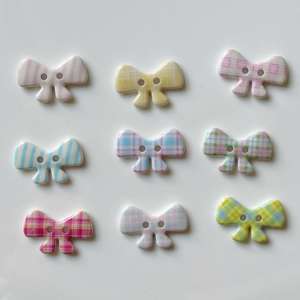 Nuevos Botones Estampados con Lazo para Manualidades, Accesorios para Ropa, Zapatos, <span class=keywords><strong>Calcetines</strong></span>, Decoración para Fundas de Teléfono, Botones Decorativos al por Mayor - Product Image 1